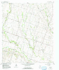 Seaton Texas Historical topographic map, 1:24000 scale, 7.5 X 7.5 Minute, Year 1963