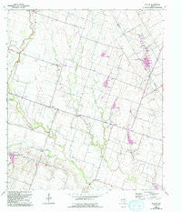 Seaton Texas Historical topographic map, 1:24000 scale, 7.5 X 7.5 Minute, Year 1963
