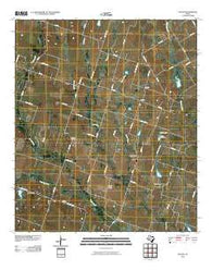 Seaton Texas Historical topographic map, 1:24000 scale, 7.5 X 7.5 Minute, Year 2010