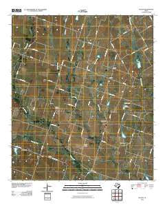 Seaton Texas Historical topographic map, 1:24000 scale, 7.5 X 7.5 Minute, Year 2010
