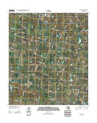 Seaton Texas Historical topographic map, 1:24000 scale, 7.5 X 7.5 Minute, Year 2012