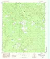 Segno Texas Historical topographic map, 1:24000 scale, 7.5 X 7.5 Minute, Year 1984