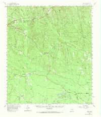 Segno Texas Historical topographic map, 1:62500 scale, 15 X 15 Minute, Year 1958