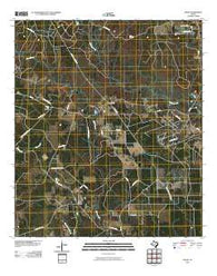 Segno Texas Historical topographic map, 1:24000 scale, 7.5 X 7.5 Minute, Year 2010