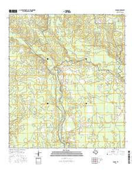 Segno Texas Current topographic map, 1:24000 scale, 7.5 X 7.5 Minute, Year 2016