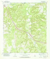 Segovia Texas Historical topographic map, 1:24000 scale, 7.5 X 7.5 Minute, Year 1974