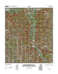 Segovia Texas Historical topographic map, 1:24000 scale, 7.5 X 7.5 Minute, Year 2012