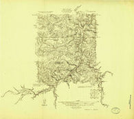 Segovia 2-c Texas Historical topographic map, 1:48000 scale, 7.5 X 7.5 Minute, Year 1926