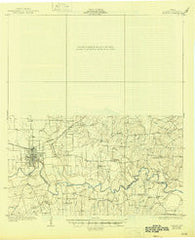Seguin Texas Historical topographic map, 1:62500 scale, 15 X 15 Minute, Year 1930