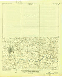 Seguin Texas Historical topographic map, 1:62500 scale, 15 X 15 Minute, Year 1930