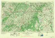 Seguin Texas Historical topographic map, 1:250000 scale, 1 X 2 Degree, Year 1958