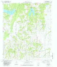 Selfs Texas Historical topographic map, 1:24000 scale, 7.5 X 7.5 Minute, Year 1984
