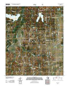 Selfs Texas Historical topographic map, 1:24000 scale, 7.5 X 7.5 Minute, Year 2010