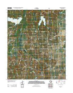 Selfs Texas Historical topographic map, 1:24000 scale, 7.5 X 7.5 Minute, Year 2013