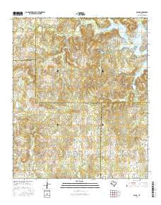Selma Texas Current topographic map, 1:24000 scale, 7.5 X 7.5 Minute, Year 2016