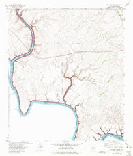 Seminole Canyon Texas Historical topographic map, 1:24000 scale, 7.5 X 7.5 Minute, Year 1972