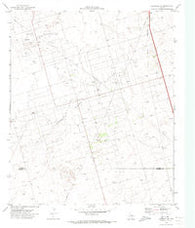 Seminole SW Texas Historical topographic map, 1:24000 scale, 7.5 X 7.5 Minute, Year 1969