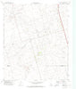 Seminole SW Texas Historical topographic map, 1:24000 scale, 7.5 X 7.5 Minute, Year 1969