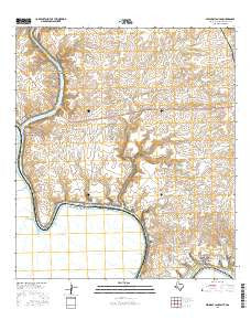 Seminole Canyon Texas Current topographic map, 1:24000 scale, 7.5 X 7.5 Minute, Year 2016