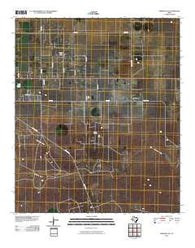 Seminole NE Texas Historical topographic map, 1:24000 scale, 7.5 X 7.5 Minute, Year 2010