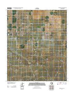 Seminole NE Texas Historical topographic map, 1:24000 scale, 7.5 X 7.5 Minute, Year 2012