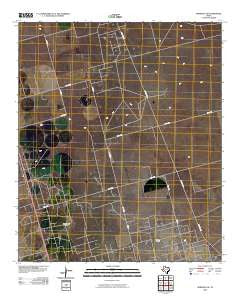 Seminole SE Texas Historical topographic map, 1:24000 scale, 7.5 X 7.5 Minute, Year 2010