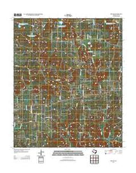 Senate Texas Historical topographic map, 1:24000 scale, 7.5 X 7.5 Minute, Year 2012