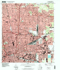 Settegast Texas Historical topographic map, 1:24000 scale, 7.5 X 7.5 Minute, Year 1995