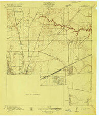 Settegast Texas Historical topographic map, 1:24000 scale, 7.5 X 7.5 Minute, Year 1916