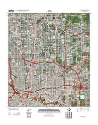 Settegast Texas Historical topographic map, 1:24000 scale, 7.5 X 7.5 Minute, Year 2013