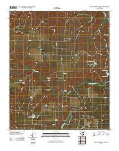 Seven Diamond L Canyon Texas Historical topographic map, 1:24000 scale, 7.5 X 7.5 Minute, Year 2010