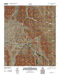 Seven Heart Gap Texas Historical topographic map, 1:24000 scale, 7.5 X 7.5 Minute, Year 2010