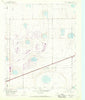 Sevenmile Basin Texas Historical topographic map, 1:24000 scale, 7.5 X 7.5 Minute, Year 1953