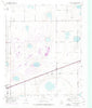 Sevenmile Basin Texas Historical topographic map, 1:24000 scale, 7.5 X 7.5 Minute, Year 1953