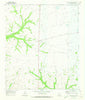 Sevenmile Corner Texas Historical topographic map, 1:24000 scale, 7.5 X 7.5 Minute, Year 1970