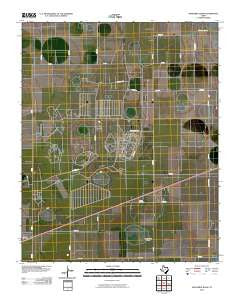 Sevenmile Basin Texas Historical topographic map, 1:24000 scale, 7.5 X 7.5 Minute, Year 2010