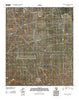 Sevenmile Corner Texas Historical topographic map, 1:24000 scale, 7.5 X 7.5 Minute, Year 2010