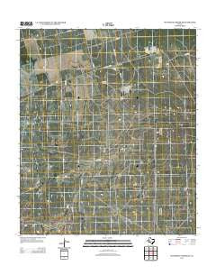 Sevenmile Corner SE Texas Historical topographic map, 1:24000 scale, 7.5 X 7.5 Minute, Year 2012
