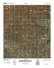 Sevenmile Hill Texas Historical topographic map, 1:24000 scale, 7.5 X 7.5 Minute, Year 2010
