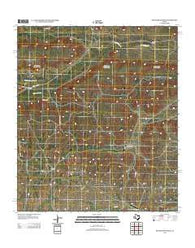 Seventeen Ranch Texas Historical topographic map, 1:24000 scale, 7.5 X 7.5 Minute, Year 2012