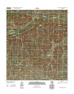 Seventeen Ranch Texas Historical topographic map, 1:24000 scale, 7.5 X 7.5 Minute, Year 2012