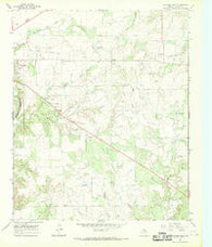 Seymour East Texas Historical topographic map, 1:24000 scale, 7.5 X 7.5 Minute, Year 1966