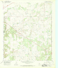 Seymour East Texas Historical topographic map, 1:24000 scale, 7.5 X 7.5 Minute, Year 1966