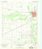 Seymour West Texas Historical topographic map, 1:24000 scale, 7.5 X 7.5 Minute, Year 1966