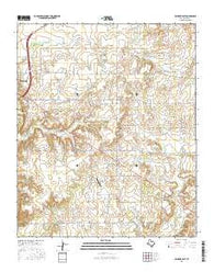 Seymour East Texas Current topographic map, 1:24000 scale, 7.5 X 7.5 Minute, Year 2016