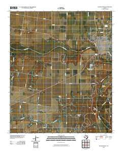 Seymour West Texas Historical topographic map, 1:24000 scale, 7.5 X 7.5 Minute, Year 2010
