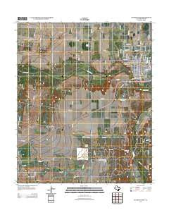 Seymour West Texas Historical topographic map, 1:24000 scale, 7.5 X 7.5 Minute, Year 2013
