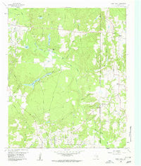 Shady Grove Texas Historical topographic map, 1:24000 scale, 7.5 X 7.5 Minute, Year 1960