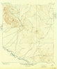 Shafter Texas Historical topographic map, 1:125000 scale, 30 X 30 Minute, Year 1896