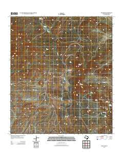Shafter Texas Historical topographic map, 1:24000 scale, 7.5 X 7.5 Minute, Year 2012